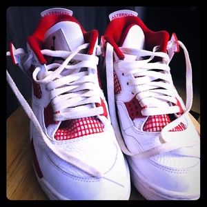 Red white Jordan’s